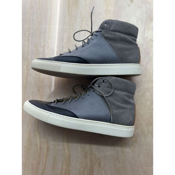 TCG High top Shoe Size 43 “Porter” Leather Men’s 10 (US) EUC - Picture 5 of 7